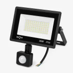 Світлодіодний прожектор з датчиком руху BIOM S6-SMD-30-Slim+Sensor 30 Вт 6200К 2400 лм IP65