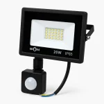 Світлодіодний прожектор з датчиком руху BIOM S6-SMD-20-Slim+Sensor 20 Вт 6200К 1600 лм IP65
