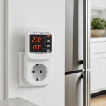 Розеточное реле напряжения и тока JIUJI JJSVA-16 16 А, до 3,5 кВт — изображение 2
