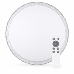 Круглий світлодіодний SMART-світильник BIOM SML-R08-80/2 80 Вт, 3000–6000 К, з пультом ДК