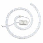 Ремкомплект для LED-світильника 24 Вт, Ø22 см — кільцевий модуль із драйвером