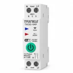 Wi-Fi автоматический выключатель TAXNELE TXCB2-VAP 1P+N 63 А с реле напряжения и счетчиком электроэнергии