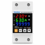 Реле напряжения и тока TAXNELE TVPS1-63P 63 А, 230 В, со счётчиком электроэнергии — изображение 2