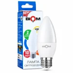 Світлодіодна лампа-свічка BIOM BT-706 C37 10 Вт E27 4500 К, 900 лм, матова - Image 2