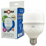 Светодиодная лампа BIOM HP-2-30-6 T80 30 Вт E27 6500 К, 3050 лм, холодный свет — изображение 2