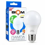 Светодиодная лампа BIOM BT-520 A80 20 Вт E27 4500 К, 1800 лм, матовая — изображение 2