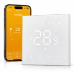 Терморегулятор terneo nx Wi-Fi для теплої підлоги, 16 А, білий