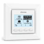Терморегулятор terneo pro для теплої підлоги, програмований, 16 А, білий